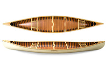 Load image into Gallery viewer, Merrimack Canoes Traveler - 17&quot; Canoe top and side view