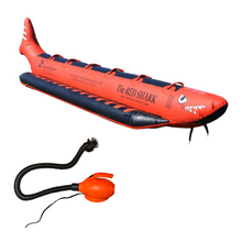 Load image into Gallery viewer, Island Hopper 6 Passenger Red Shark Banana Boat 19&#39;  RSPVC-6