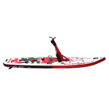 Load image into Gallery viewer, Red Shark Scooter Surf Water Scooter SUP Side View