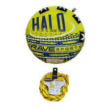 Load image into Gallery viewer, Rave Sports Halo 2 Rider Towable 02825 with Bungee Tow Rope 02333
