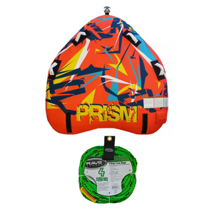 Rave Sports Prism Ultimate Trick Tube 02824 with 4 Rider Tow Rope 02332 