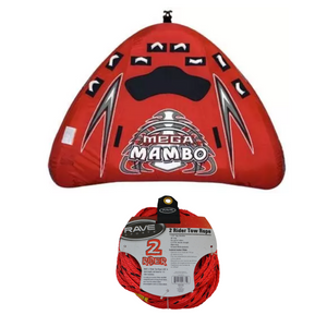 Rave Sports Mega Mambo 2367 with 2 Rider Tow Rope 02331