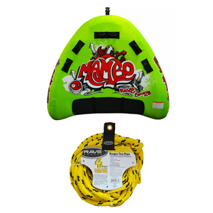 Rave Sports Mambo 3 Rider Towable 02463 with Bungee Tow Rope 02333