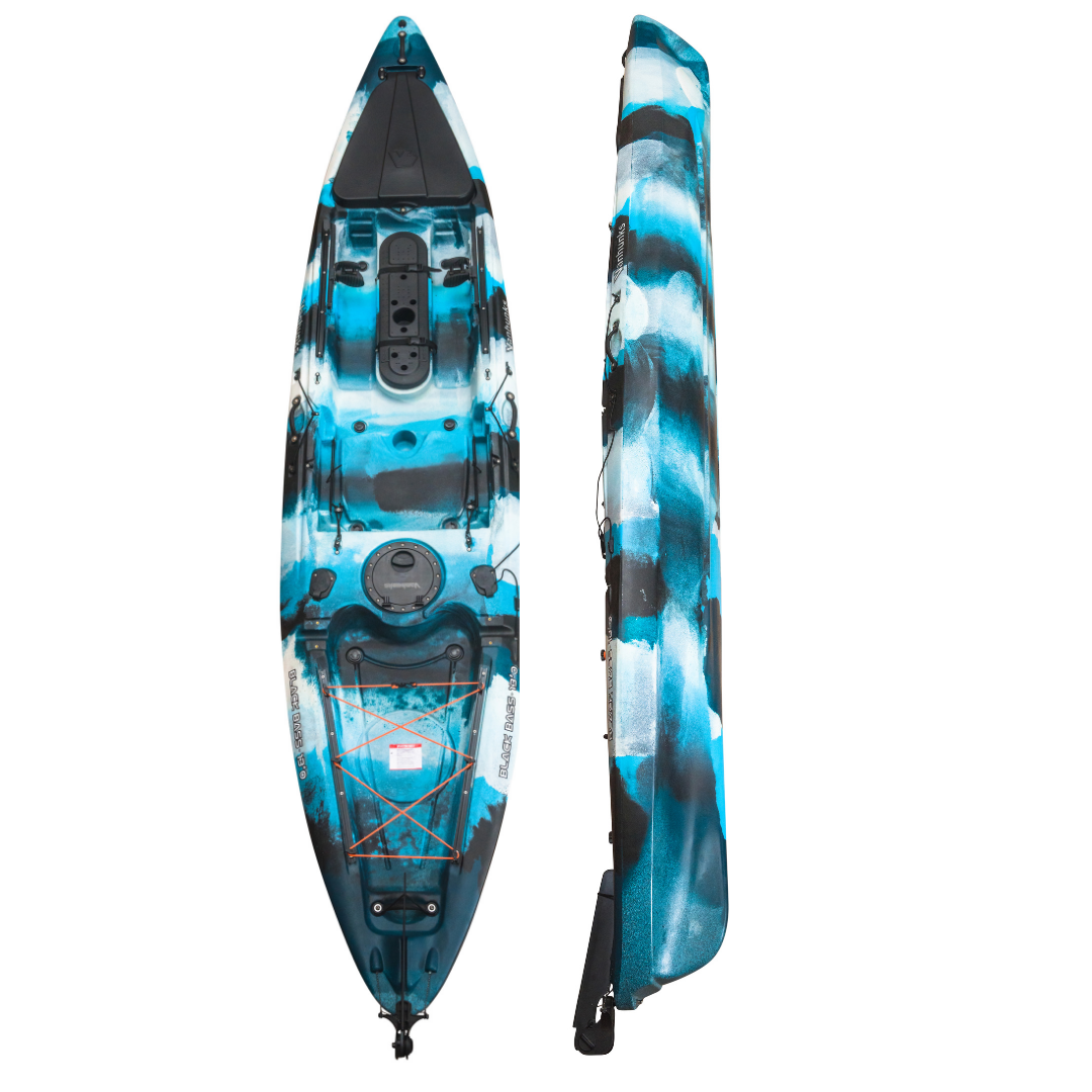 Black Bass 13'0 Fishing Kayak - Bora Bora - Vanhunks Outdoor