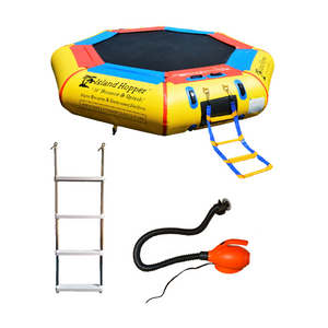 Island Hopper 10’ Bounce and Splash Padded Water Bouncer  10BNS