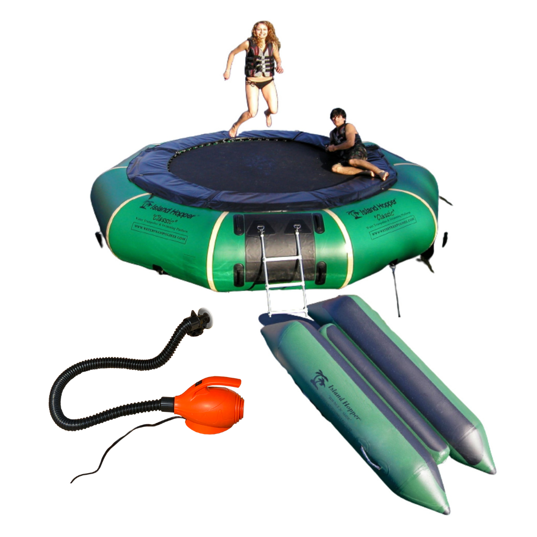 Island Hopper 15 Classic Water Trampoline 15'PVCTUBE GR