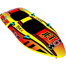Load image into Gallery viewer, WOW Jet Boat 2P Towable Tube right side top view