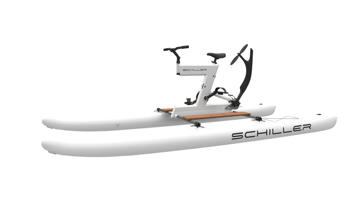 Schiller Bikes S1-C Water Bike white on white