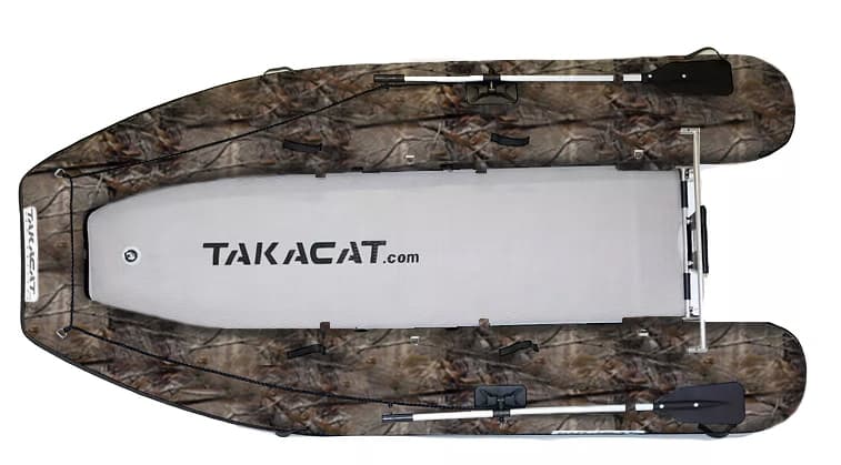 Takacat T380S Inflatable Boat woodland camo