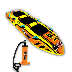 WOW Jet Boat 3P Towable Tube with double hand action pump