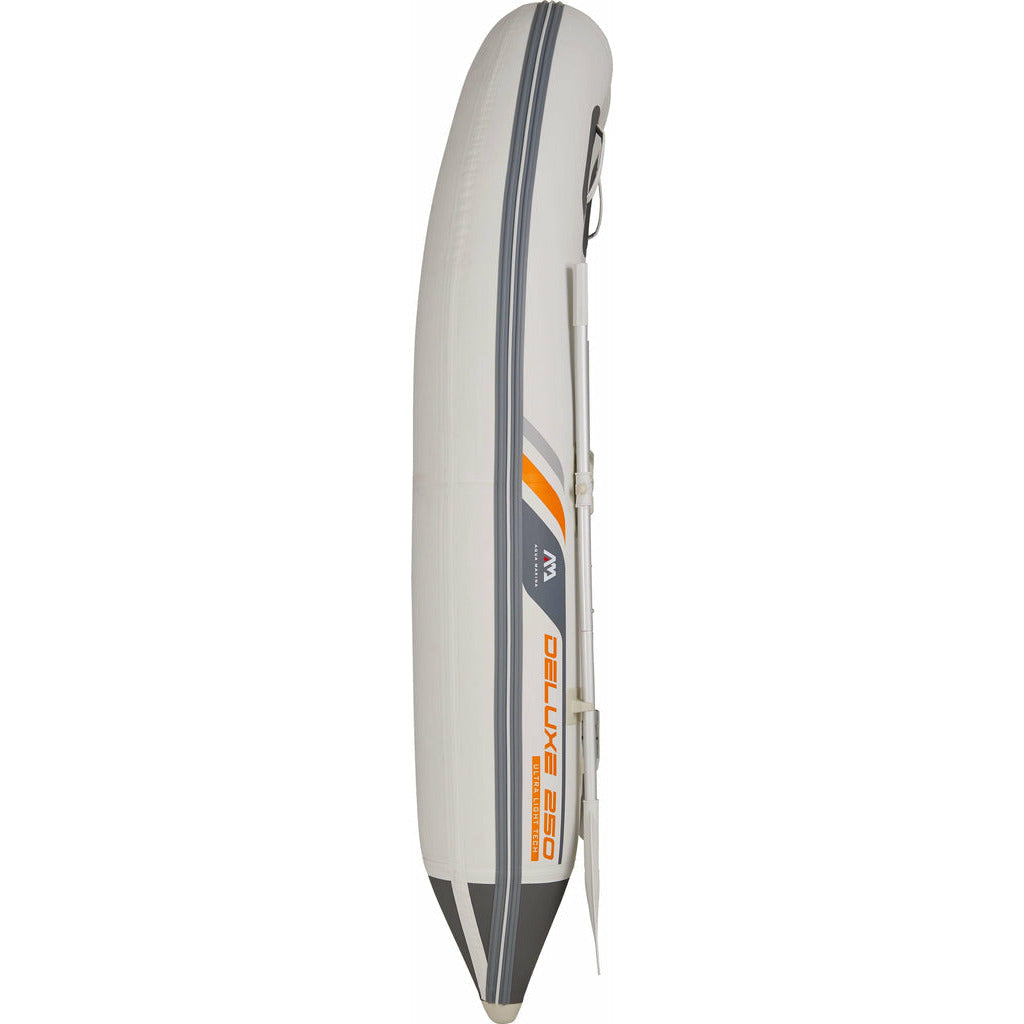 Boat - Aqua Marina DeLuxe U-Type Yacht Tender 8'2" (250cm) with DWF Air Deck BT-UD250 side view