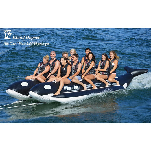 Banana Boat - Island Hopper 10 Passenger Elite Class Whale Ride Banana Boat 18'  PVC-10-WR