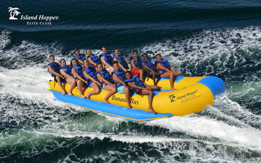 Banana Boat - Island Hopper 14 Passenger Banana Bus Elite Class Banana Boat  BB-14
