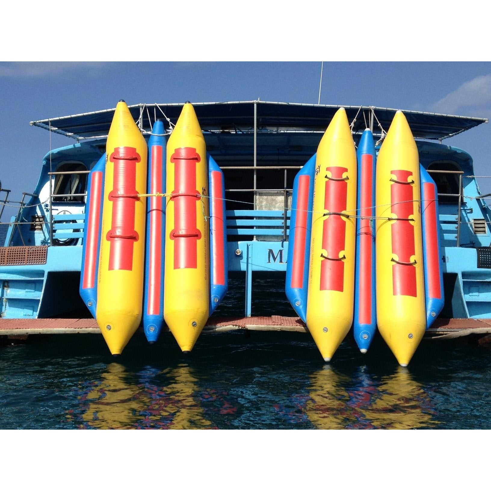 Banana Boat - Island Hopper Elite Class 6 Passenger Side-by-Side Banana Boat 13' PVC-6-SBS
