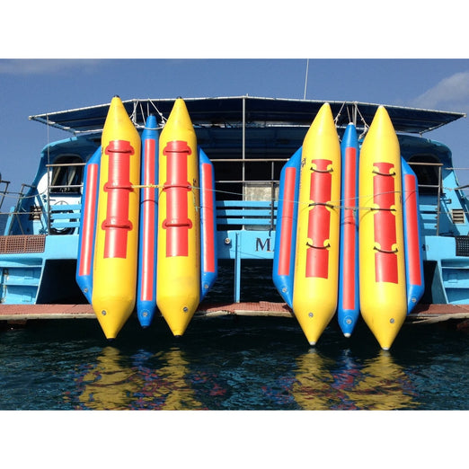 Banana Boat - Island Hopper Elite Class 6 Passenger Side-by-Side Banana Boat 13' PVC-6-SBS