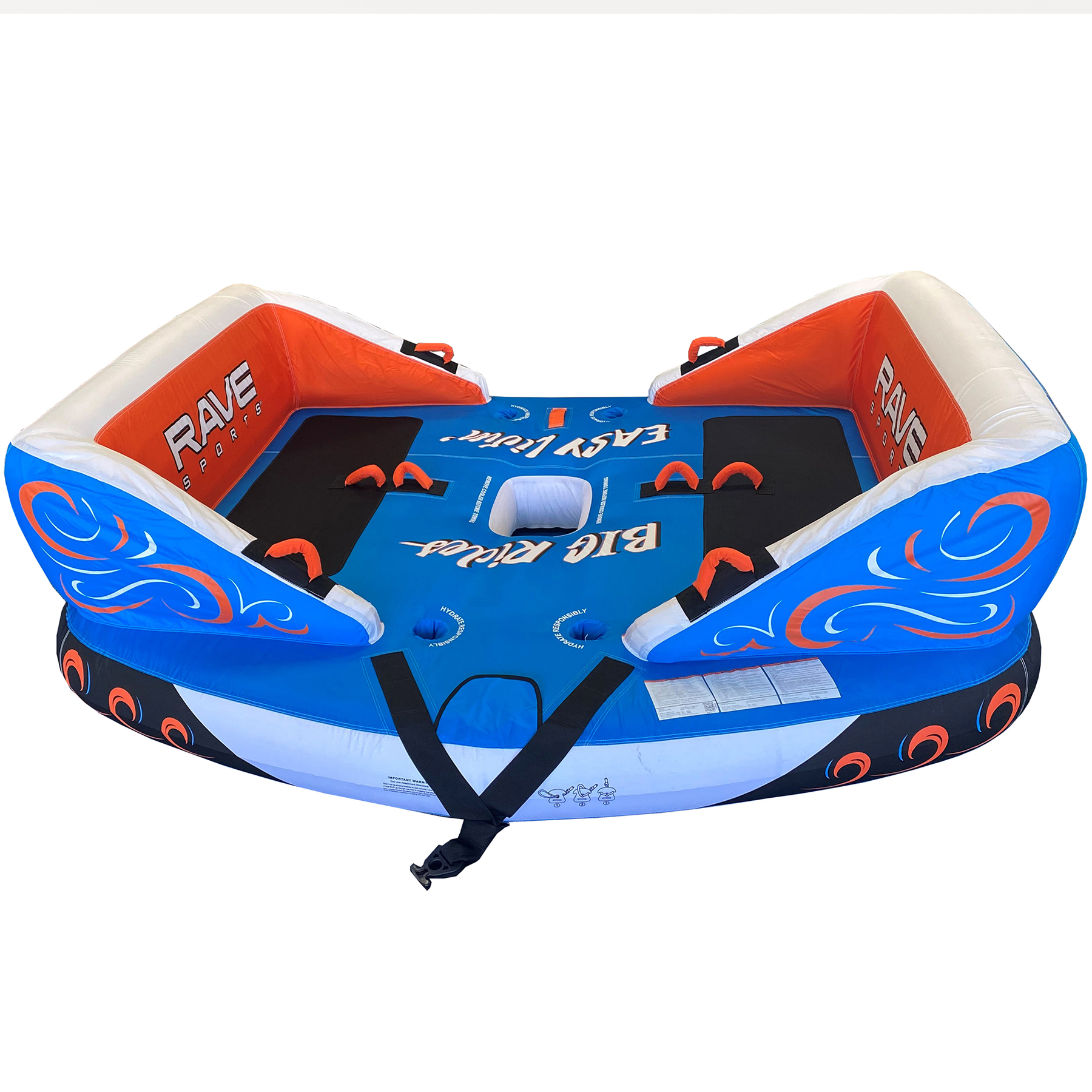 Rave Big Easy 4P Towable Tube right side