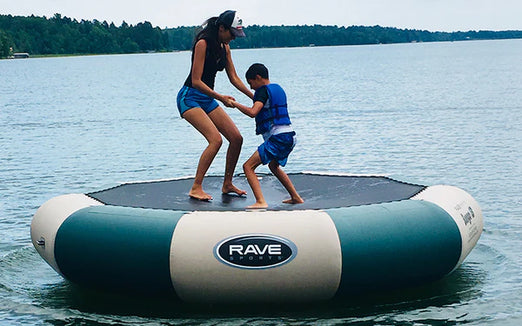 Rave Sports Bongo 13 Northwoods/Green Springless Bouncer