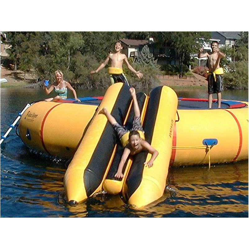 4 Kids Island Hopper Bounce N Slide Water Trampoline attachments Yellow