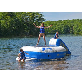 Bouncer - Rave Sports 11' O-Zone XL Plus Water Bouncer With Slide 02439