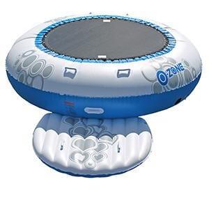 Bouncer - Rave Sports 8' O-Zone Plus Water Bouncer With Slide 02438