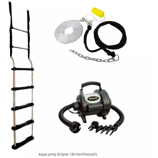 Bouncer - Rave Sports Aqua Jump 150 Northwoods Water Trampoline 00151