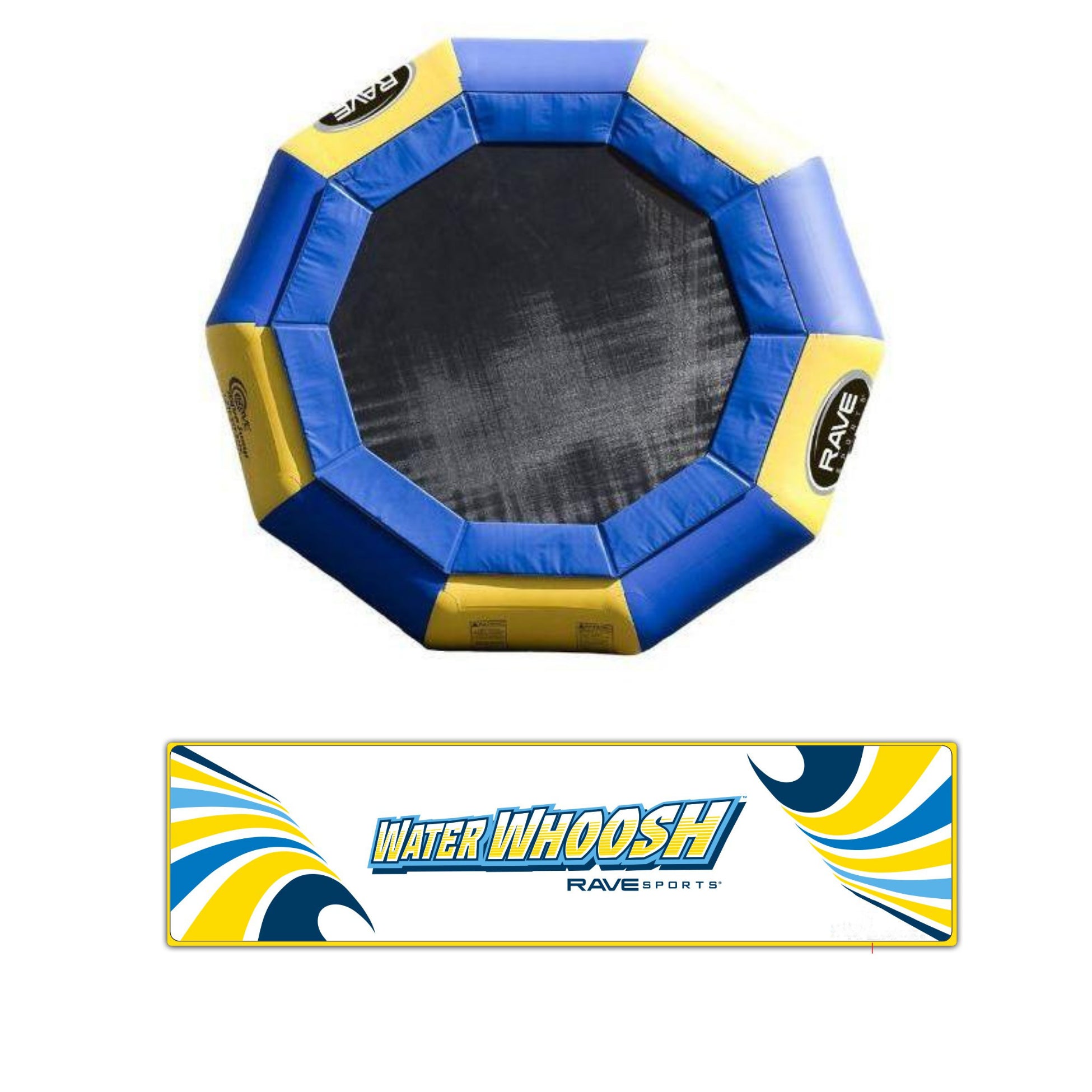 Bouncer - Rave Sports Aqua Jump Eclipse 150 Water Trampoline  00150