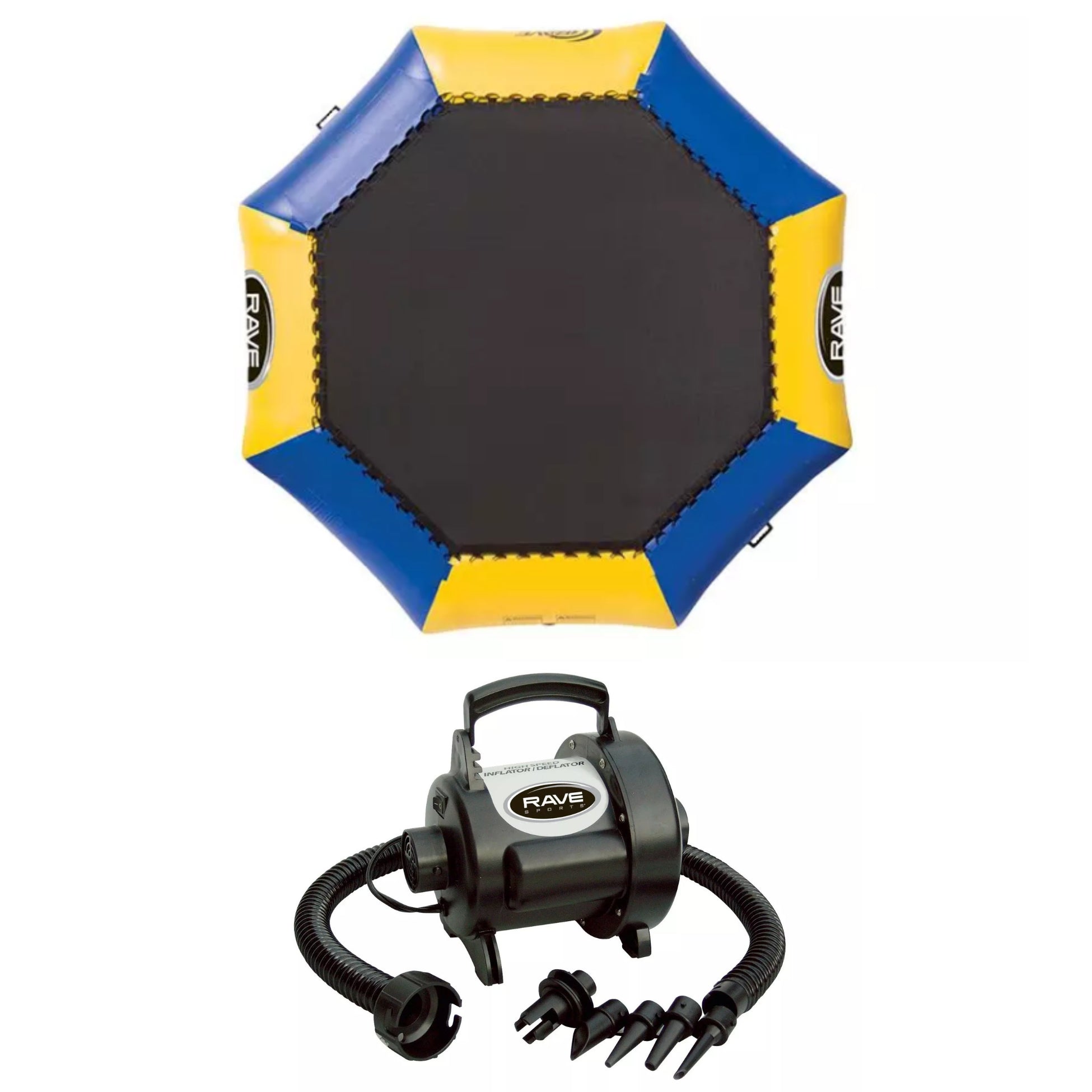 Bouncer - Rave Sports Bongo Bouncer 10 - 10' Springless Water Bouncer 02011