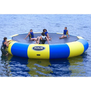 5 person in Rave Sports Bongo Bouncer 20 - 20'  Springless Water Bouncer 02020