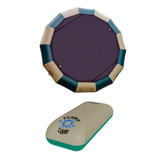 Bouncer - Rave Sports Northwood's Bongo Bouncer 20 - 20' Springless Water Bouncer 02021