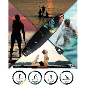 Stand Up Paddle Board - Hurley PhantomTour 10'6" Inflatable Stand Up Paddle Board best for touring, racing, fishing and yoga