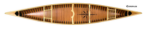 Merrimack Canoes Floor Prints compass
