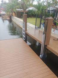 Rough Water Flex Slide - Wood Dock Installation Seahorse Docking