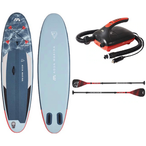 Inflatable Stand Up Paddleboard - Aqua Marina City Loop 10'2" Inflatable Stand Up Paddle Board  with carbon pro paddle and super electric pump