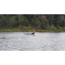 Load image into Gallery viewer, Boats -Man riding on Little River Marine Olympus Rowing Shell.