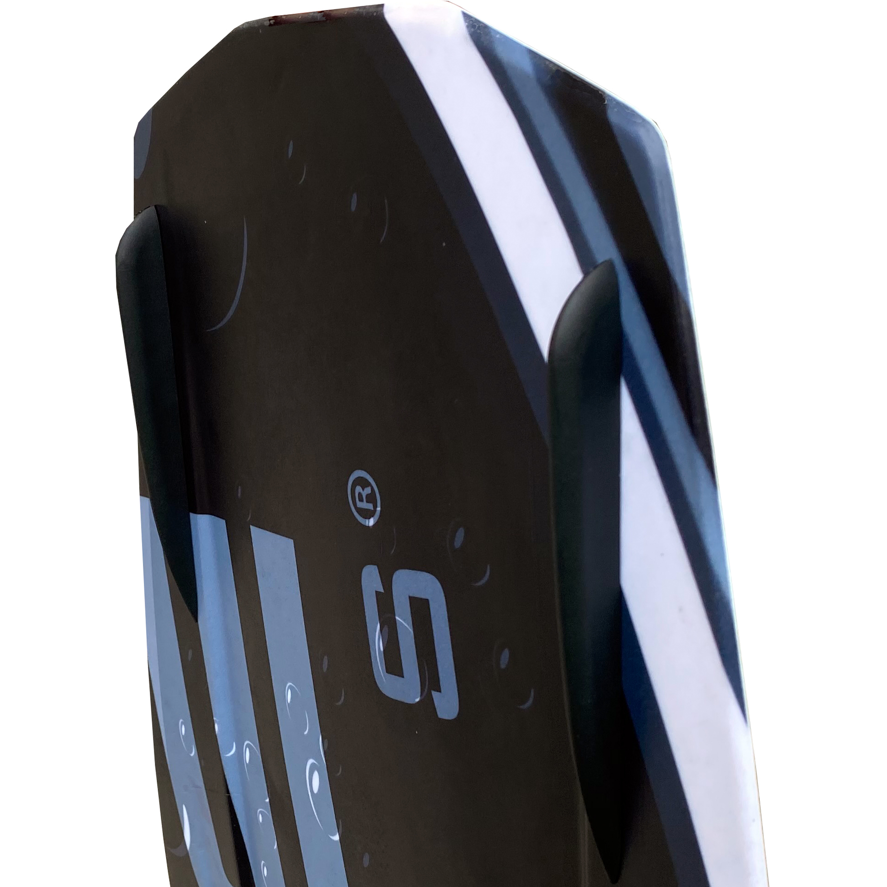 Rave Freestyle Orange Wakeboard  fins 