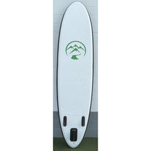Load image into Gallery viewer, Inflatable stand up paddleboard - Eco Outfitters Inflatable Stand Up Paddle Board 10&#39;6 back view