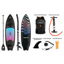 Load image into Gallery viewer, Inflatable Stand Up Paddle Board - Hurley PhantomSurf 9&#39; Ombré Inflatable Stand Up Paddle Board HUR-006 kit