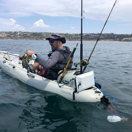 Hobie® Twist & Stow Rudder Adapter (J-2 Motors) AT-HBR-2102