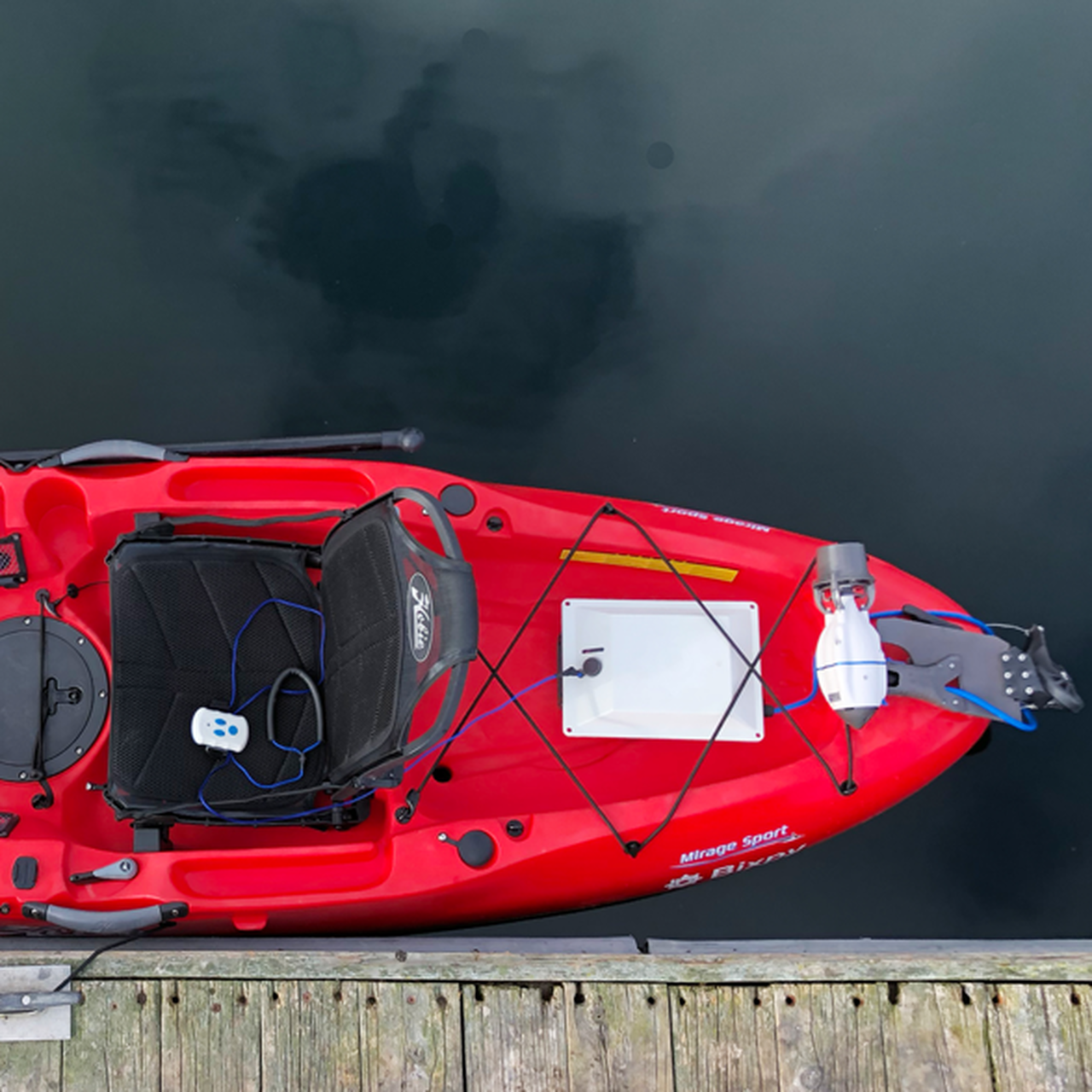 Hobie® Twist & Stow Rudder Adapter (J-2 Motors) AT-HBR-2102