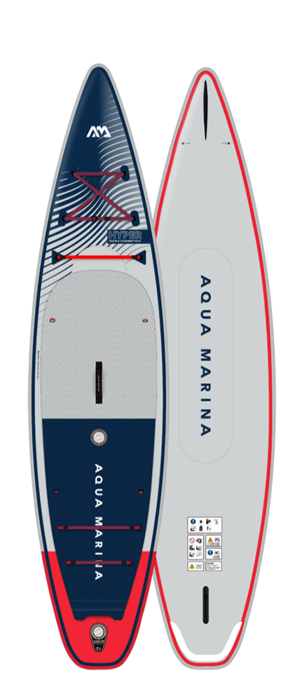 Aqua Marina 2023 Hyper 11'6" Inflatable Paddle Board (Navy)
