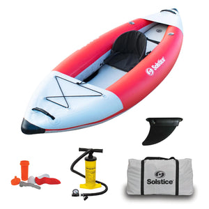 Inflatable Kayak - Solstice Watersports Flare 1-Person Kayak 29615