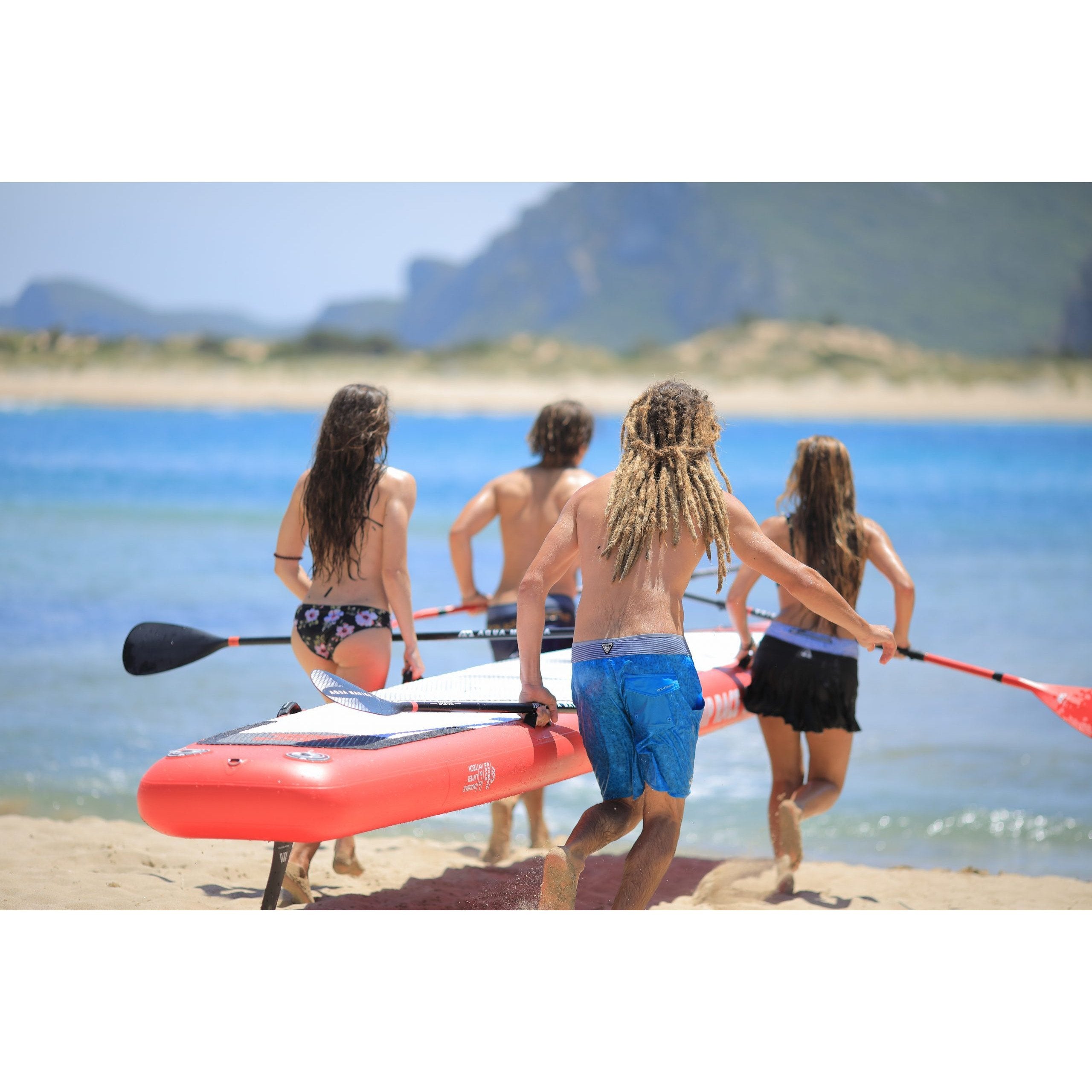 Inflatable Paddle Board - Aqua Marina 2021 Airship Race 22'0" Inflatable Paddle Board ISUP BT-20AS