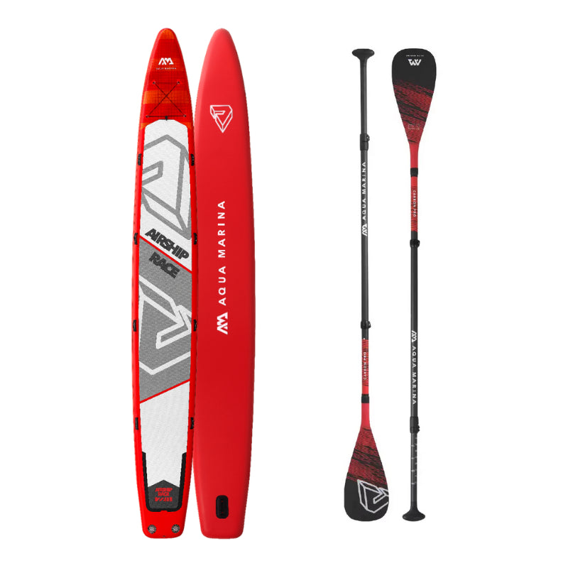 Inflatable Paddle Board - Aqua Marina 2021 Airship Race 22'0" Inflatable Paddle Board ISUP BT-20AS