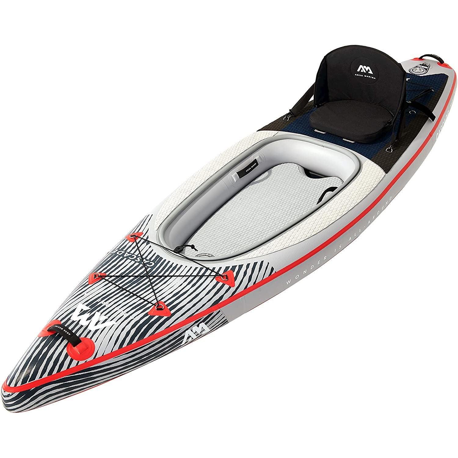 Inflatable Paddle Board - Aqua Marina 2021 Cascade 11'2" Inflatable SUP-Kayak Hybrid BT-21CAP