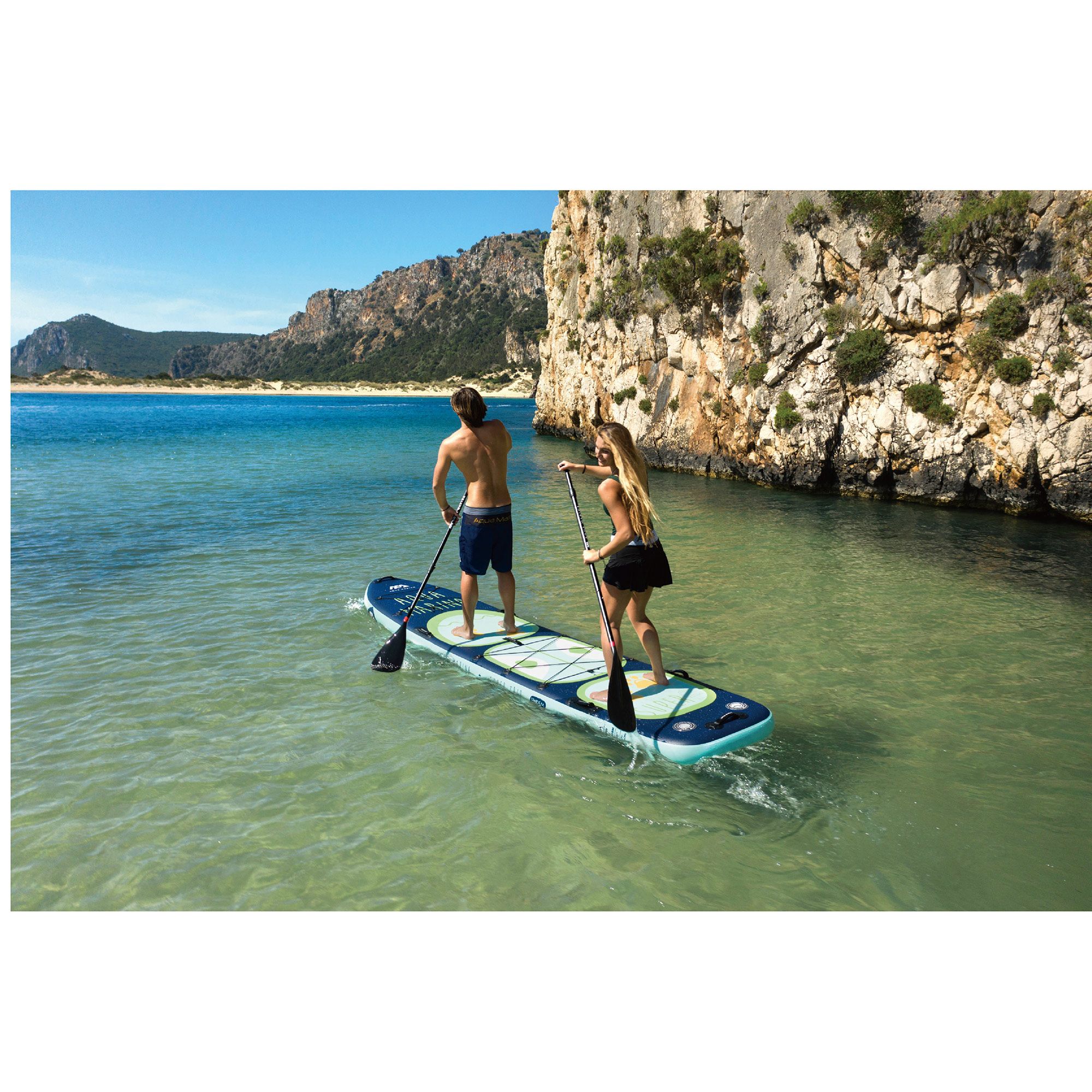 Inflatable Paddle Board - Aqua Marina 2021 Super Trip Tandem 14" Inflatable Paddle Board ISUP BT-20ST02 Ships In February