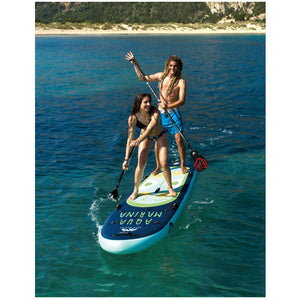 Inflatable Paddle Board - Aqua Marina 2021 Super Trip Tandem 14" Inflatable Paddle Board ISUP BT-20ST02 Ships In February