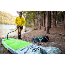 Load image into Gallery viewer, Inflatable Paddle Board - POP Board Co 11&#39;0&quot; The POP Up Green/ Black