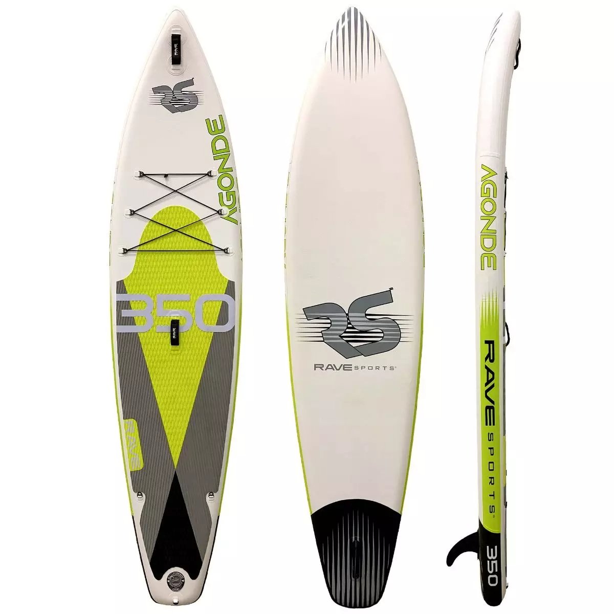 Rave Sports - iSUP Agonde 350 Green Inflatable Paddleboard