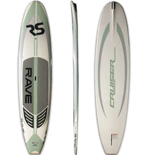 Load image into Gallery viewer, Inflatable Paddle Board - Rave Sports Hybrid Displacement 11&#39;6&quot; Cruiser - Seaglass 02881