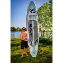 Load image into Gallery viewer, Inflatable Paddle Board - Rave Sports Hybrid Displacement 11&#39;6&quot; Cruiser - Seaglass 02881